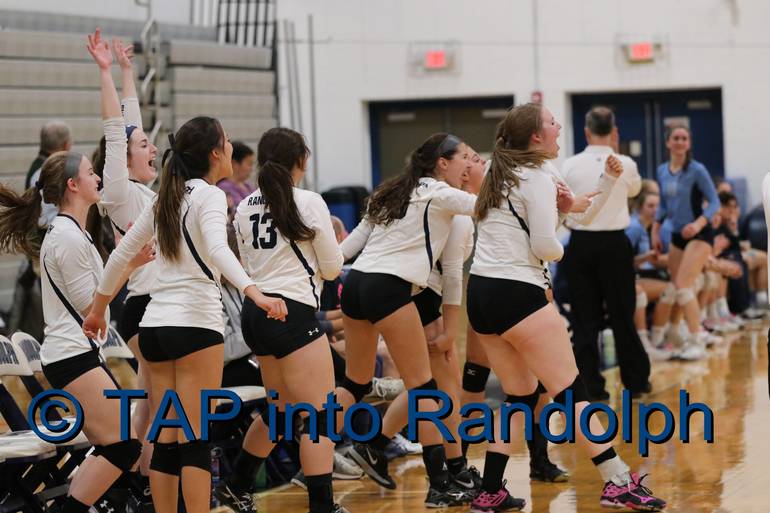 Randolph Volleyball Battles to the End, Falls a Few Points Short in MCT