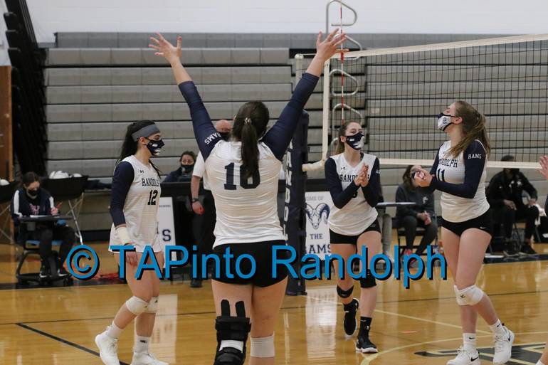 Randolph Girls Volleyball Advances in State Playoffs With Comeback Win
