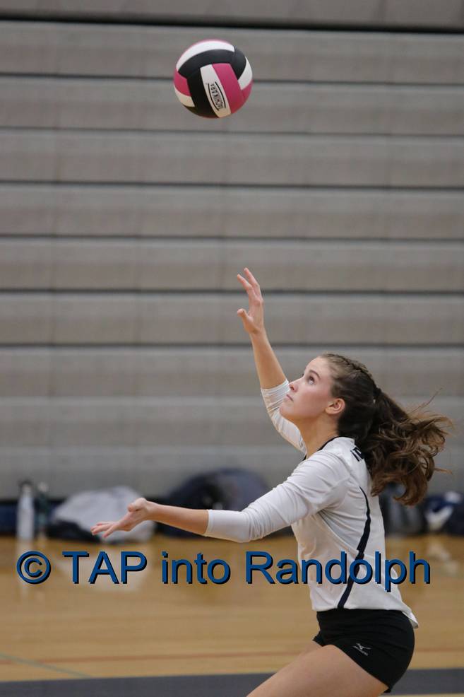 Randolph Volleyball Battles to the End, Falls a Few Points Short in MCT