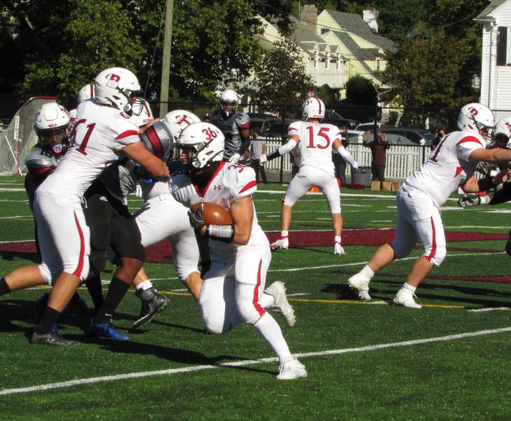 Football Hillside Defeats Bernards, 149, in Opener TAPinto