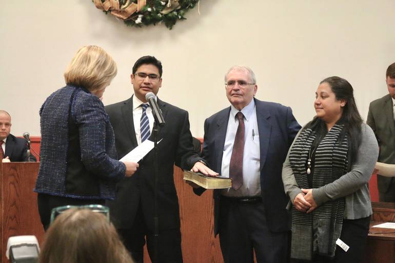Mayor Joseph Signorello III Takes Oath of Office Along with Council