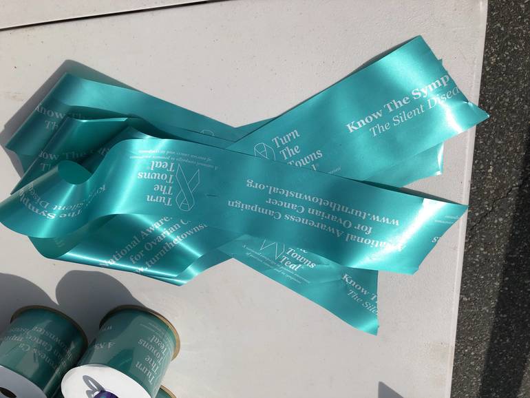 'VolunTeals' Paint the Town Teal for Ovarian Cancer Awareness TAPinto