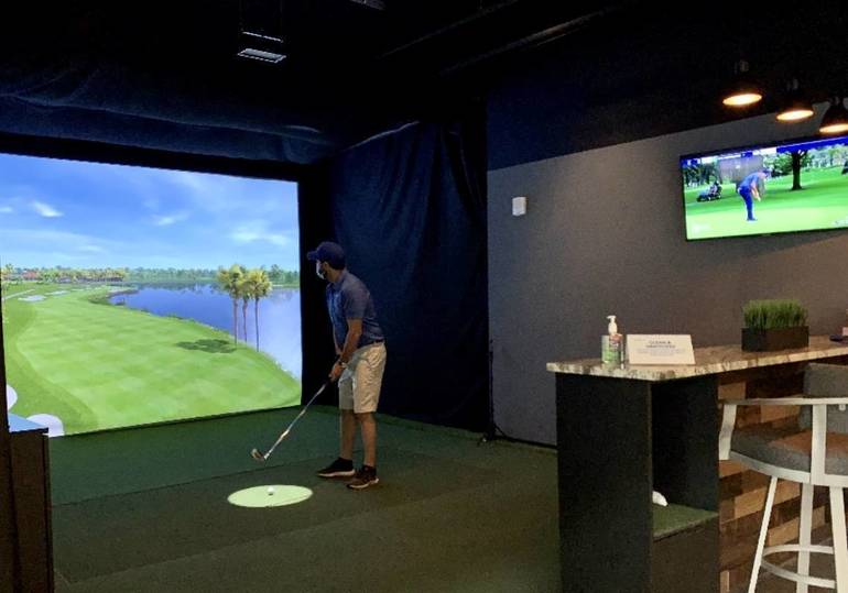 Swing Loose Indoor Golf Customers Back TAPinto