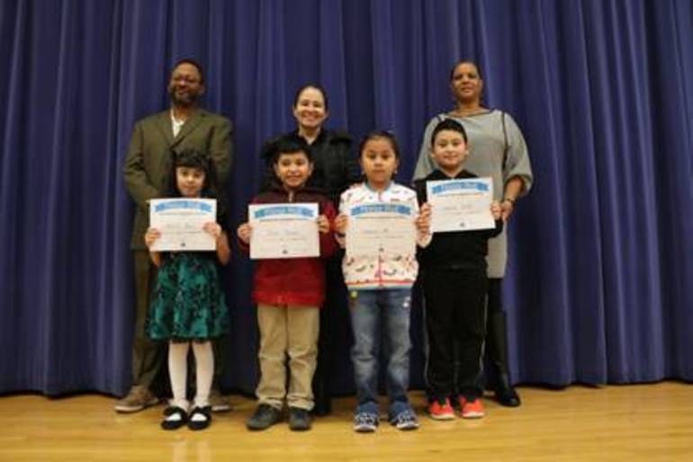 Plainfield's Washington Community School Hosts Honor Roll Assembly