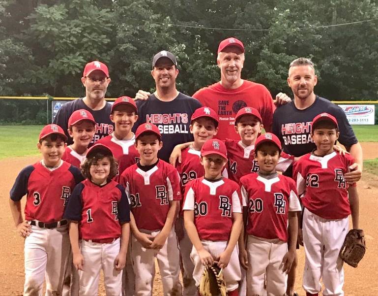Youth Baseball Berkeley Heights 9U Red Team Advances to Championship