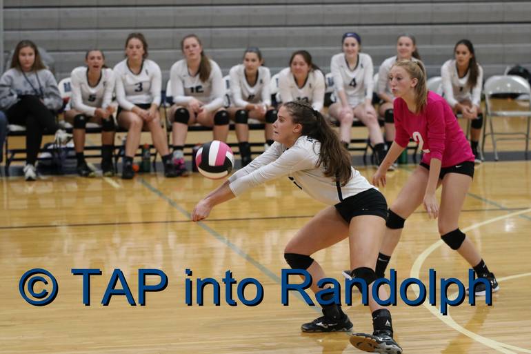 Randolph Volleyball Battles to the End, Falls a Few Points Short in MCT