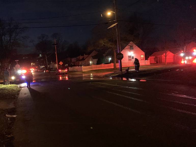 Plainfield Motor Vehicle Accident Takes Out Fire Hydrant TAPinto
