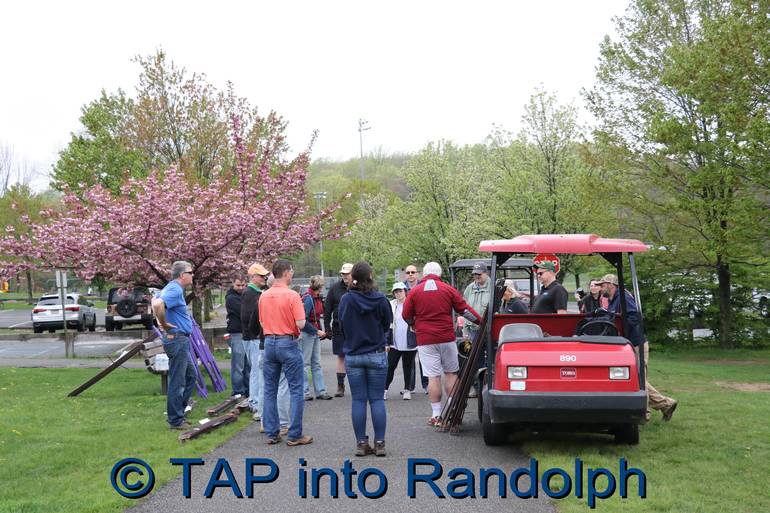 Volunteers help Randolph Parks and Recreation Department Improve Trail