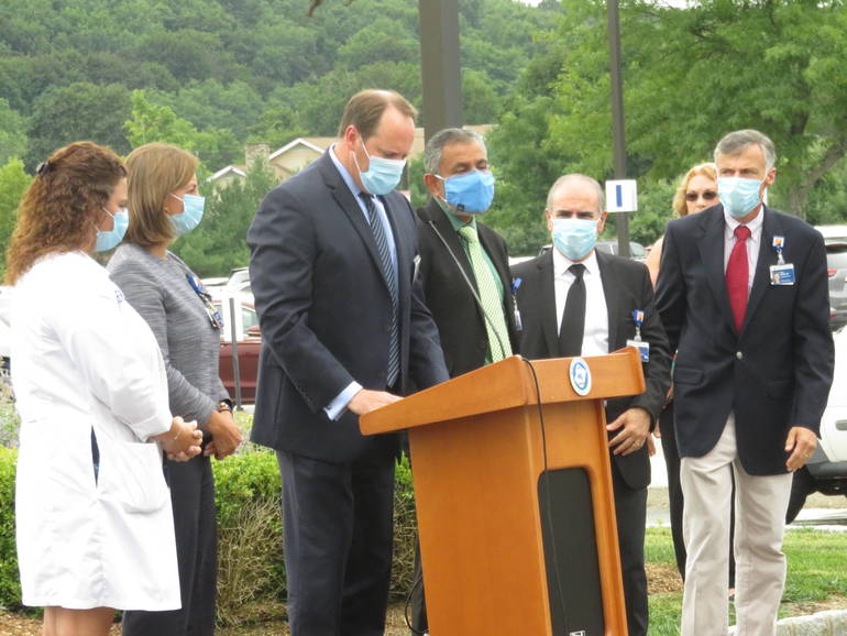 Newton Medical Center Entrance Street Renamed ‘Heroes Way' to Honor