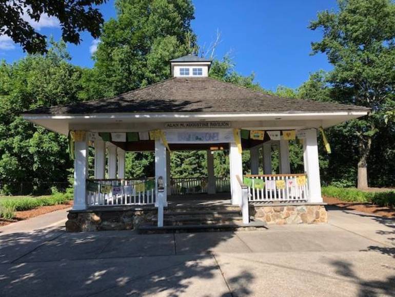 Centennial Park Pavilion in New Providence Now Awash in Color TAPinto