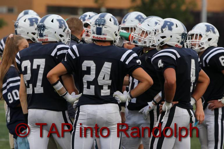 Randolph Football Game CHANGED Friday Sept.21 to Be Played at Home