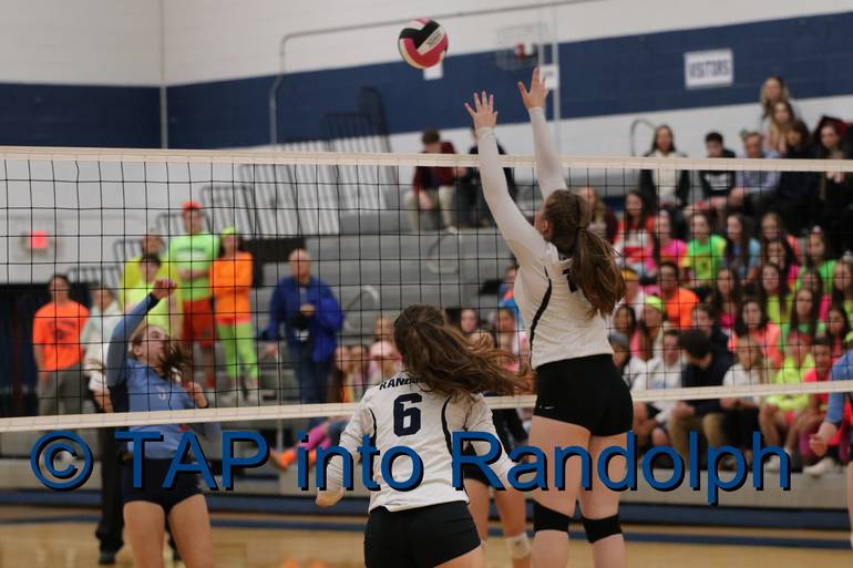 Randolph Volleyball Battles to the End, Falls a Few Points Short in MCT