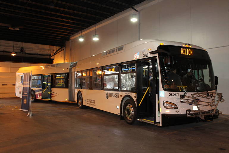 Hilton Bus Garage site of Menendez and Sherrill’s announcement of 17M