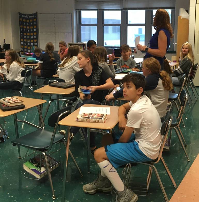 Sparta Middle School Holds Schoolwide Book Chat TAPinto