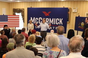Carousel image 261cdd dave mccormick campaign rally doylestown