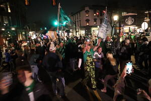 Carousel image 49cdb4 agles uper owl victory celebration doylestown