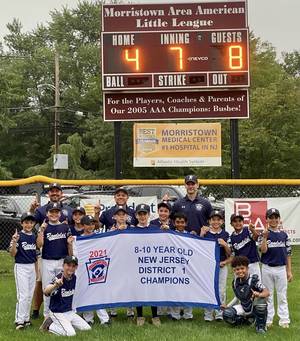 Randolph 10U All-Stars Earn District 1 Little League Championship