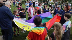 Carousel image 86d91f oylestown ride estival flag raising une