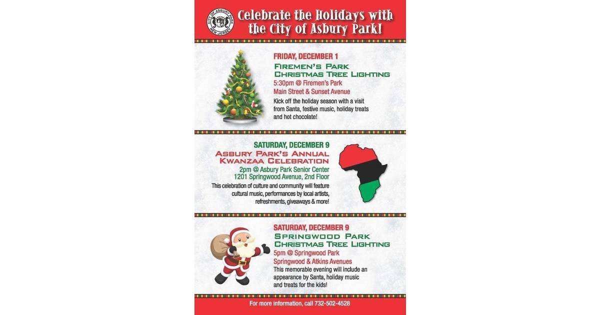 Celebrate the Holidays with the City of Asbury Park Asbury Park, NJ