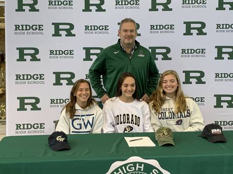 Three Ridge H.S. Girls Lacrosse Players Sign With Colleges - TAPinto.net