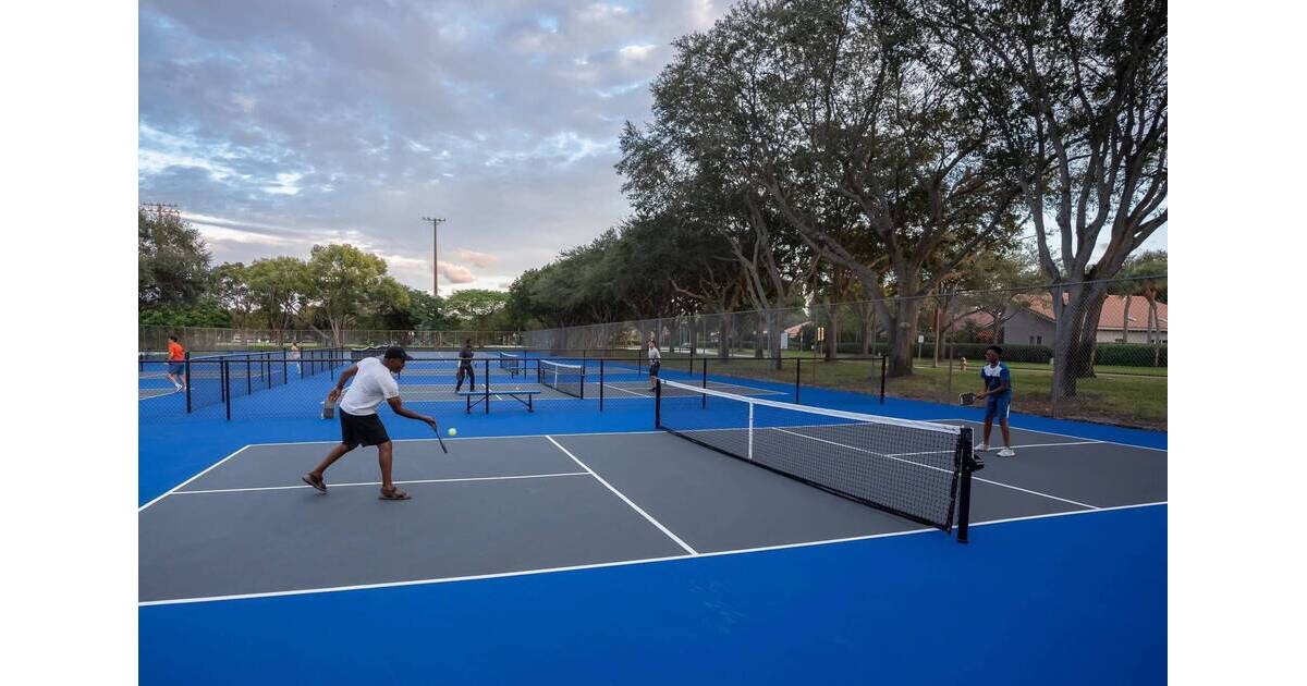 Coral Springs Expands Pickleball Options with New Courts at Forest Glen Middle School