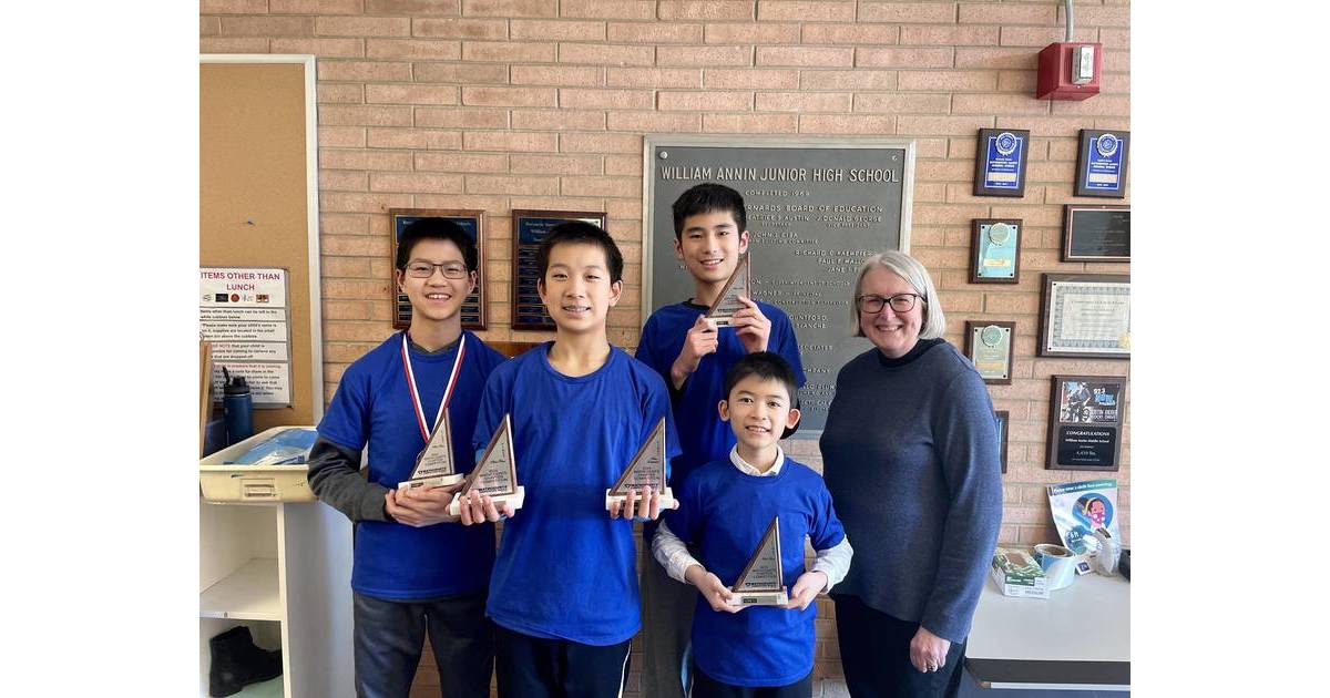 William Annin Middle School Wins Championship at Regional MATHCOUNTS