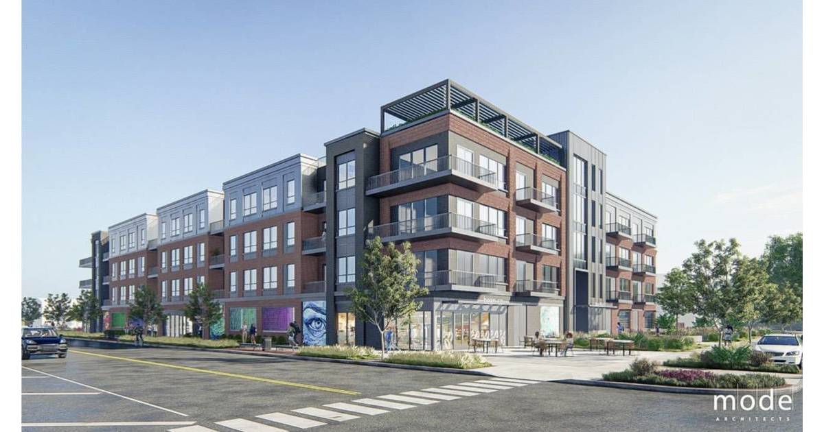 Fourstory housing complex with 126units proposed on Memorial Drive