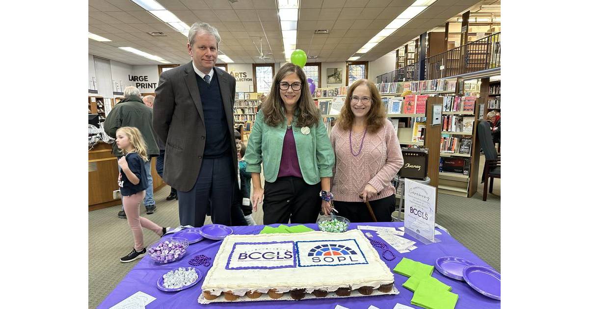 South Orange Public Library Holds Ribbon Cutting Ceremony To Mark