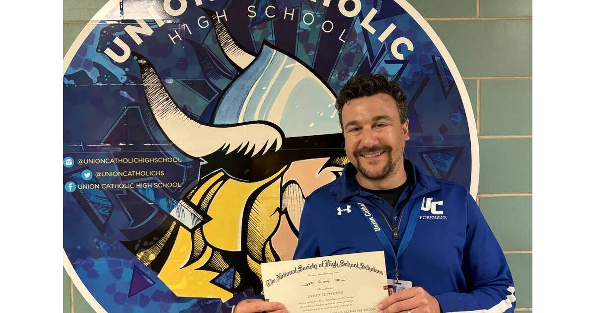 Union Catholic's John Rotondo Named As A Claes Nobel Educator of ...