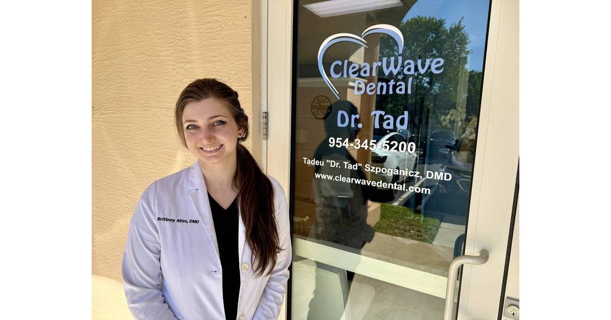 Calm, Skilled Dentist Dr. Brittney Atlas Joins ClearWave Dental & Aesthetics in Coral Springs