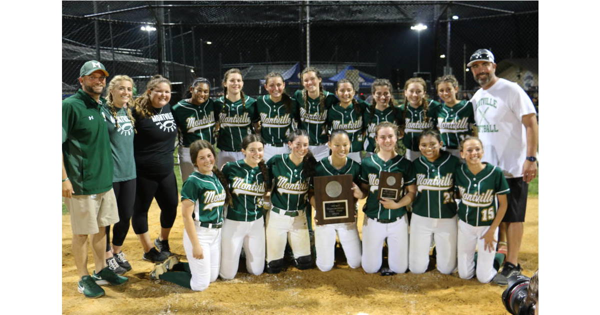 Montville Softball Claims First Morris County Title Behind Olensky's 18