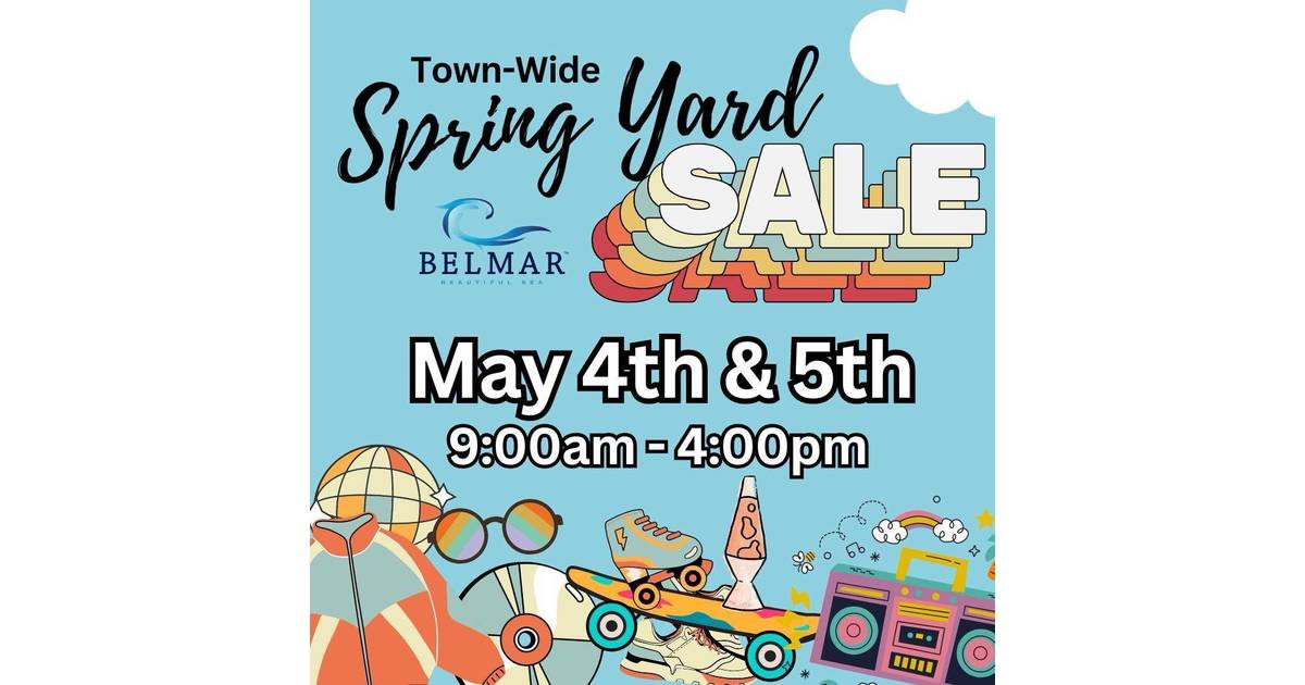 Belmar Gears Up for Annual BoroughWide Yard Sale Extravaganza Belmar