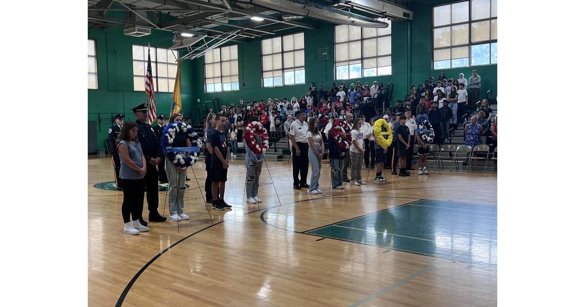 Never South Plainfield Middle School Holds September 11th