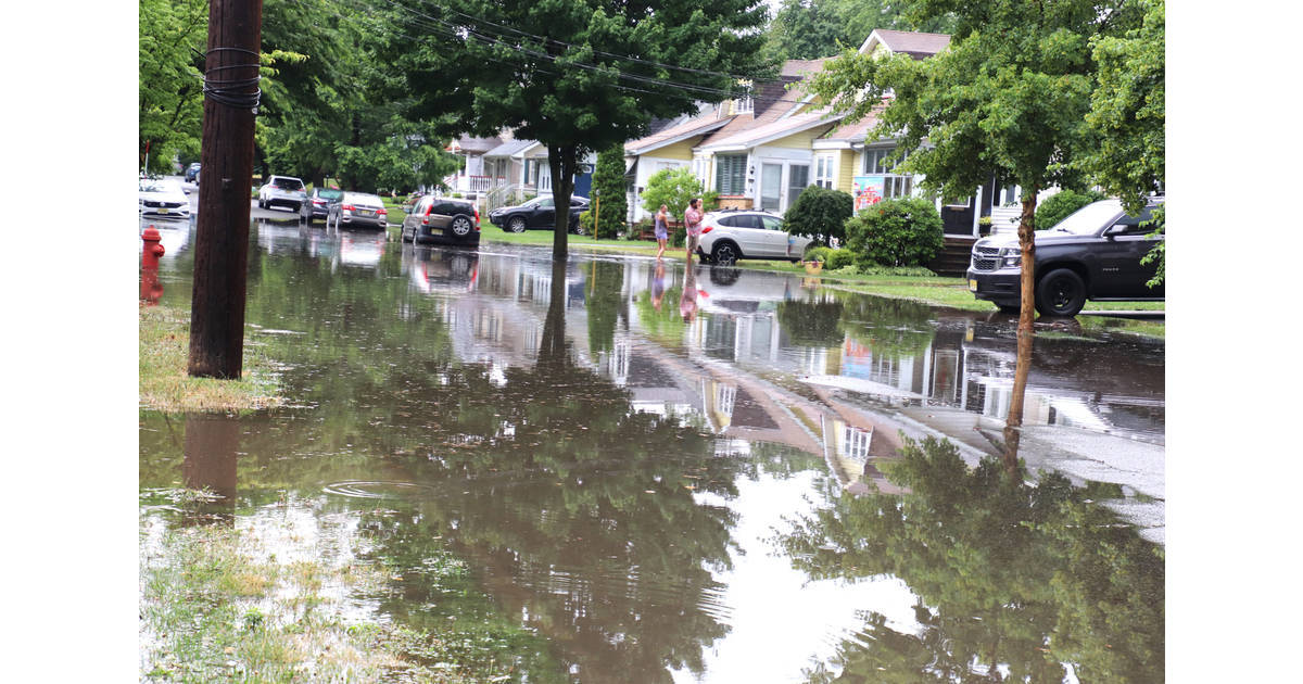 Hawthorne Flooding Hit Residential Streets on Sunday Hawthorne , NJ