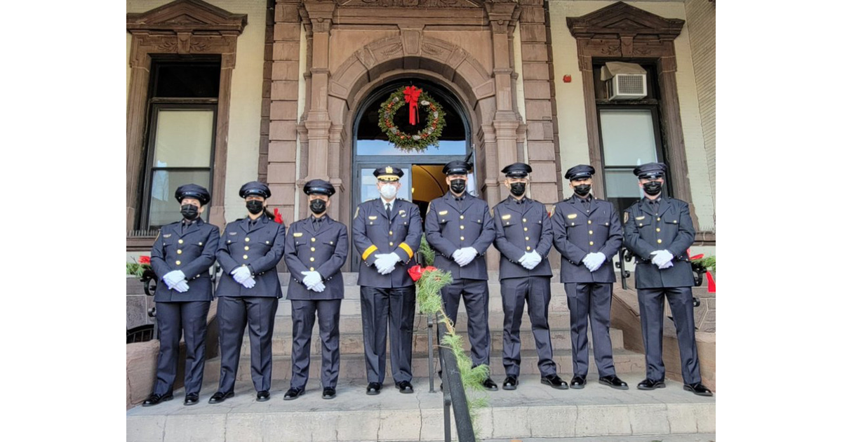 Hoboken Police Department Swears in Seven New Officers Hoboken, NJ