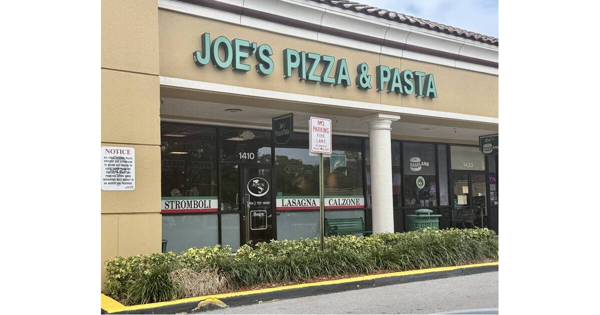 Joe’s Pizza in Coral Springs Serves Its Final Slices, Closes