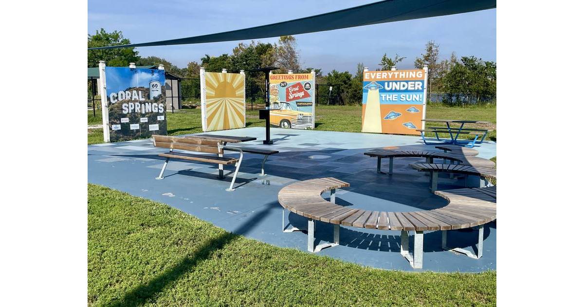 Rotating Murals Part of Pixel Spot, Teen Social Area in Coral Springs ...