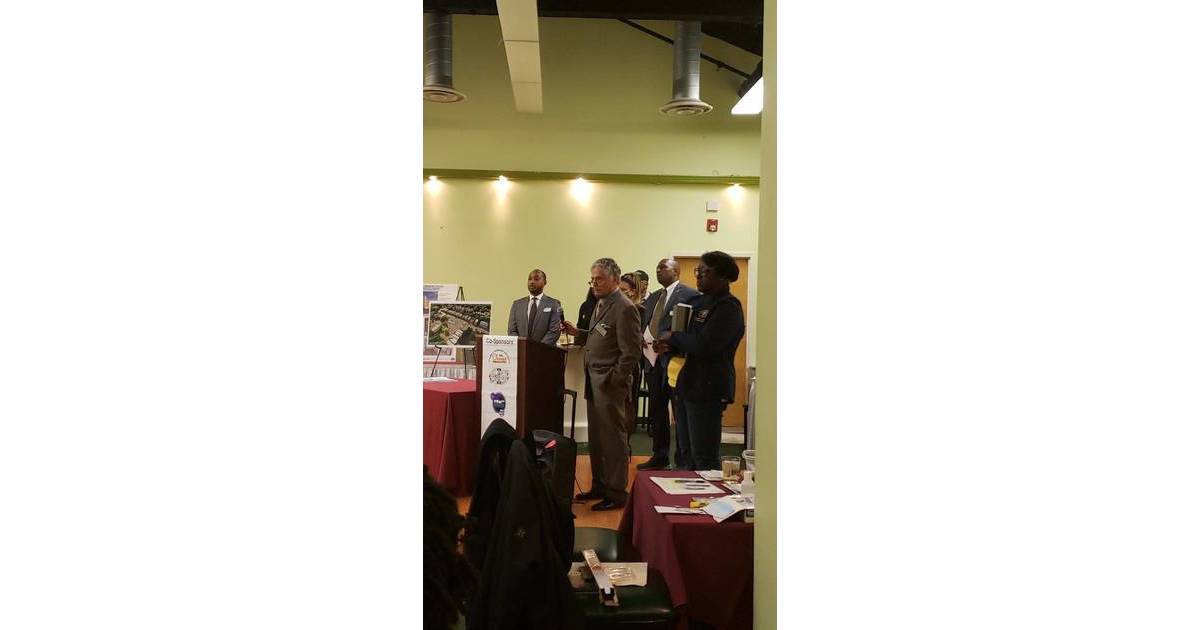 Meeting about Development in East Orange and Orange Held at Sandwiches