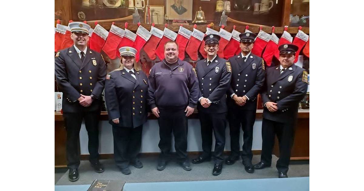 Iselin Fire Company Installs New Chief; Top Officers Woodbridge