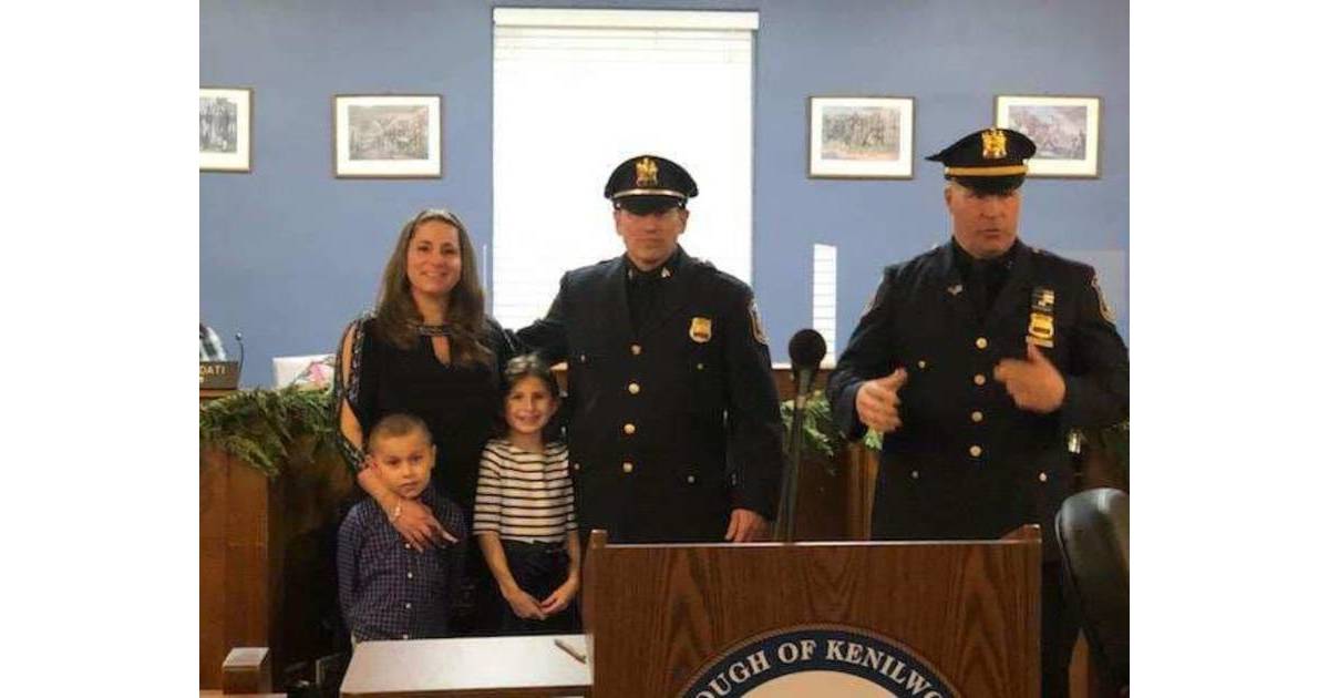 Kenilworth Police Officer Promoted to Sergeant Kenilworth, NJ News