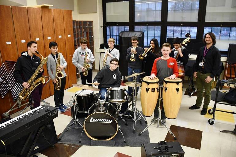 Glen Rock Public School s Marching Jazz Bands Have Ambitious Growth