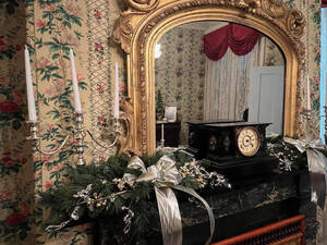 Carousel image efcbcd ames orah emorial ome and useum ictorian hristmas