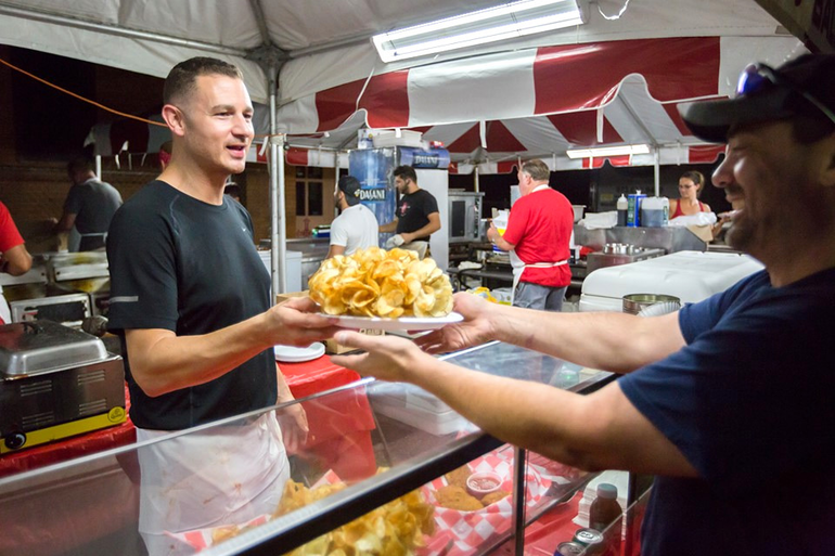 Scenes from the St. Bart's Italian Festival in Scotch Plains Sunday