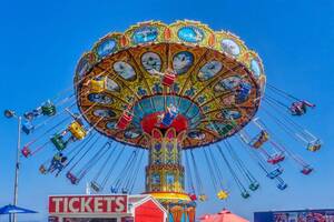 Carousel image 6a4e8cea1c01e4c83245 joe manzella  cranford  n.j.   swing carousel at the steel pier
