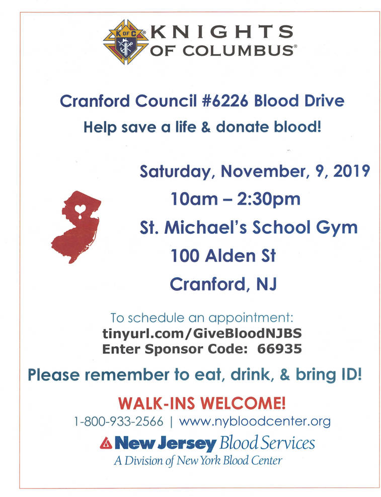 K of C 2019 November Blood Drive Flyer.jpg