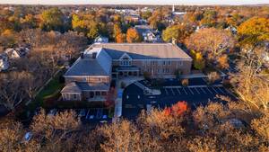 Carousel image 841b059ca9cefe81f6d8 library building drone