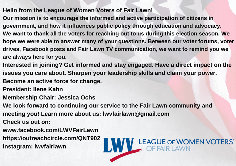 Thank you to the Voters | TAPinto