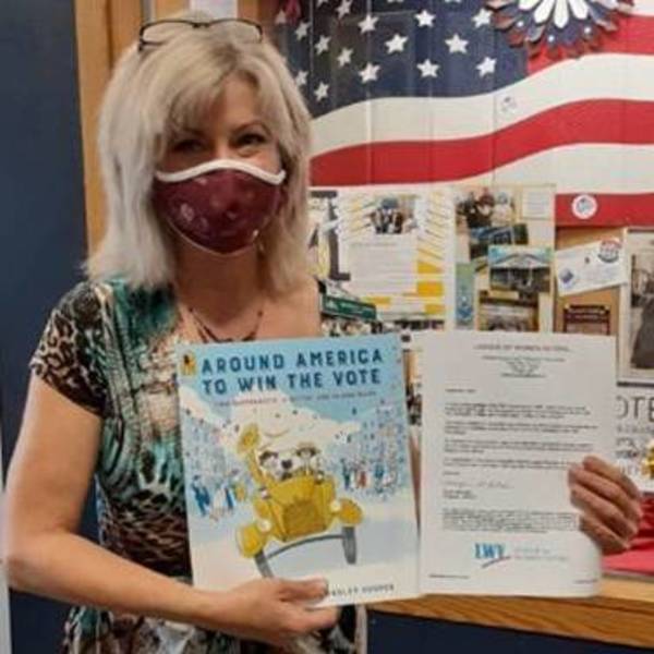 League of Women Voters Donates Children's Book About Suffrage - Vimarsana News