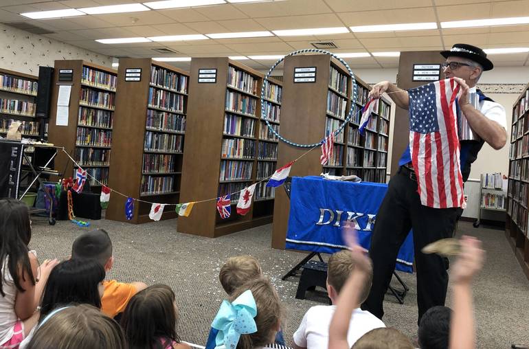 Recycling Magic and Science Show at the Kenilworth Public Library TAPinto