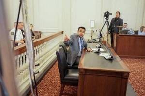 Carousel image 1ceb7c88b51e01d2afcd mayor sam joshi testifies before the state assembly september 19 2024